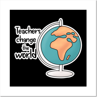 Teacher world day back to class Posters and Art